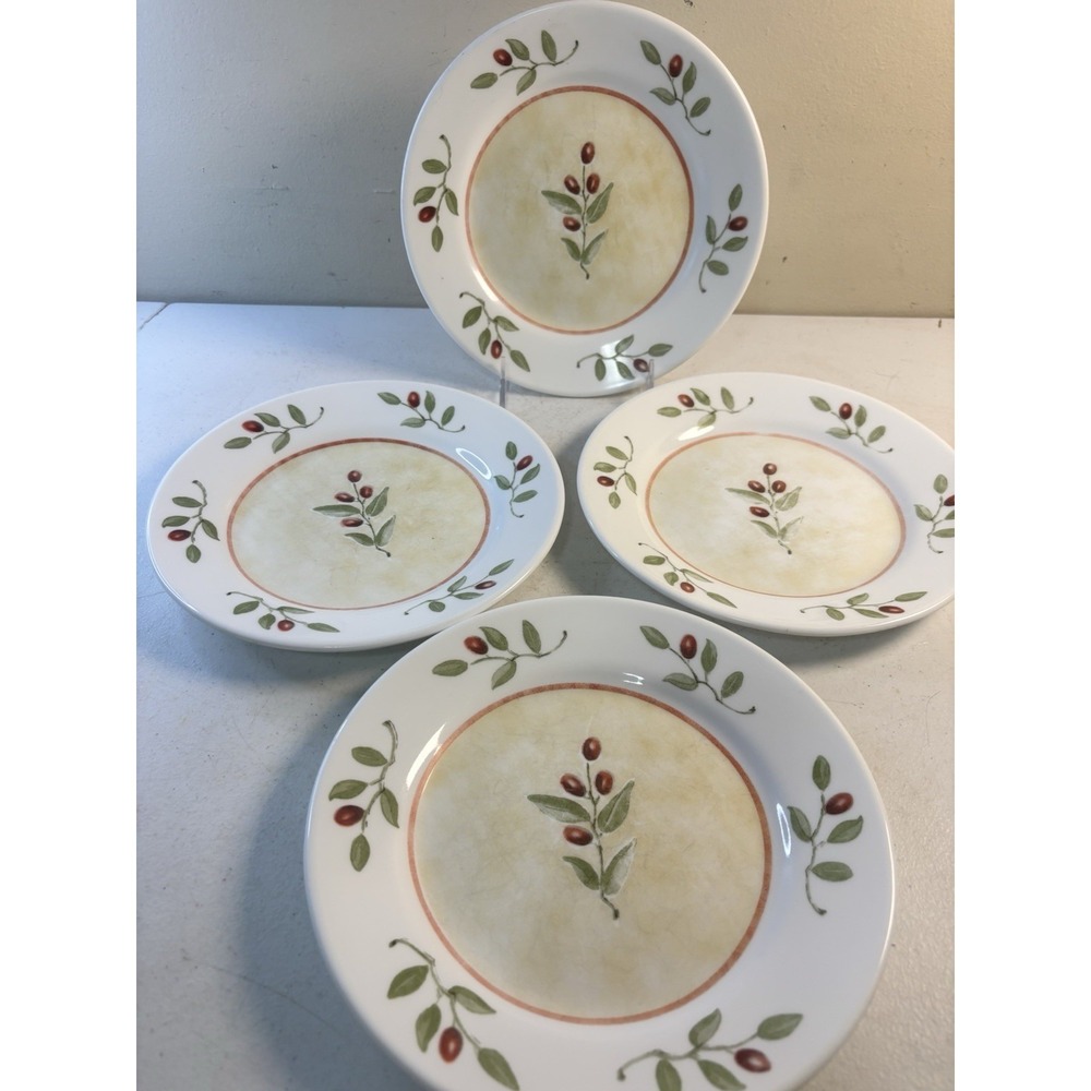 Corelle Ultra Radiance 8 1/2" Lunch Salad Plates Set of 4